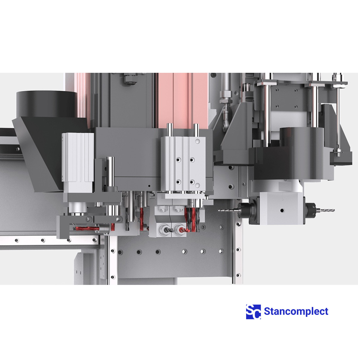 CNC Drilling Center KD-610NH with two drilling groups